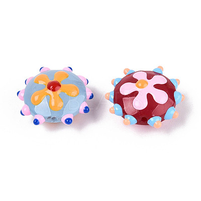 Handmade Lampwork Beads LAMP-T023-25M-1