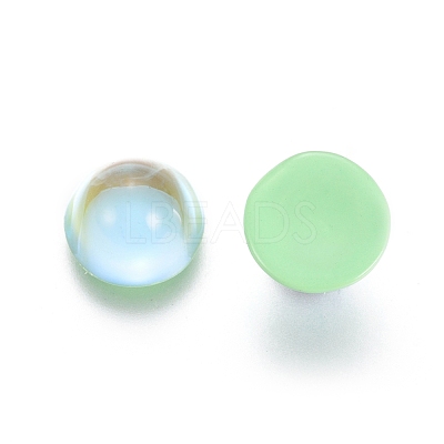 Transparent K9 Glass Cabochons GGLA-L029-03B-M02-1