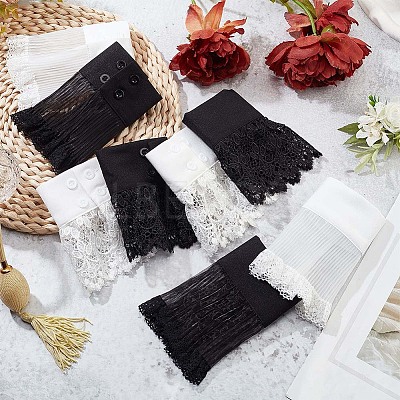 4pcs 2 Style Polyester Oversleeves AJEW-NB0004-02B-1