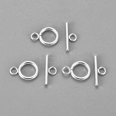 304 Stainless Steel Toggle Clasps X-STAS-H380-03S-1