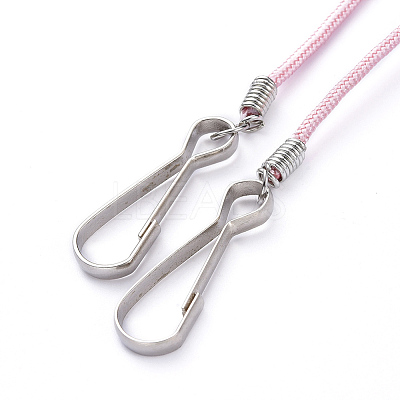 Polyester & Spandex Cord Ropes Eyeglasses Chains AJEW-EH00057-05-1