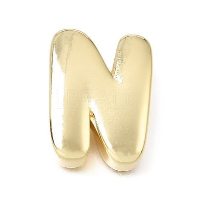Brass Slide Charms KK-E802-33G-N-1