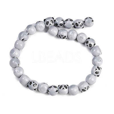 Handmade Porcelain Beads Strands PORC-P029-02C-1