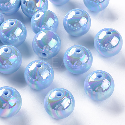 Opaque Acrylic Beads MACR-S370-D20mm-SS2113-1