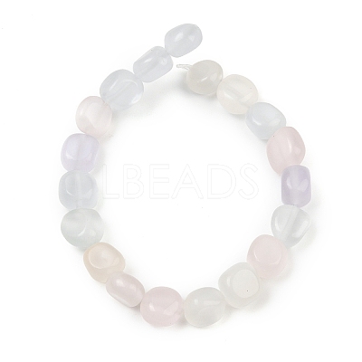 Dyed Natural Selenite Beads Strands GG-CBA787B-A04-1