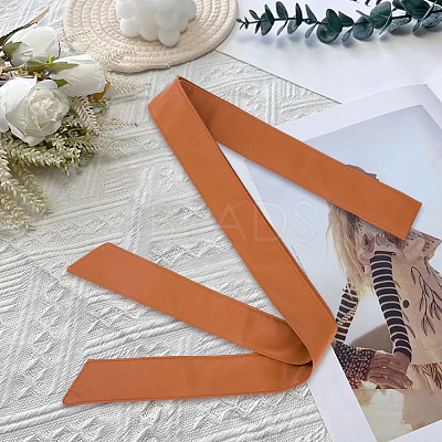 2Pcs 2 Colors PU Leather Wrap Belts for Coat AJEW-CL0005-21B-1