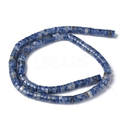 Natural Blue Spot Jasper Beads Strands G-Z006-C07-1