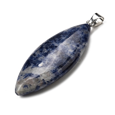 Natural Sodalite Big Pendants G-F820-06N-1