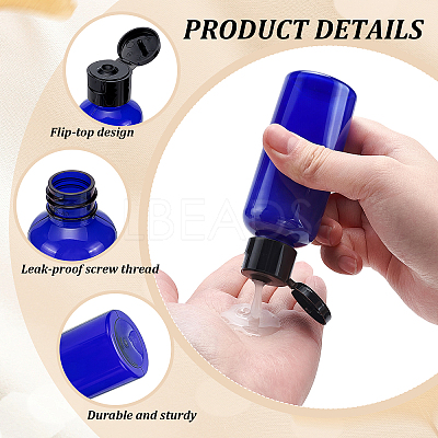 150Pcs PET Plastic Refillale Bottle AJEW-WA0004-23A-1