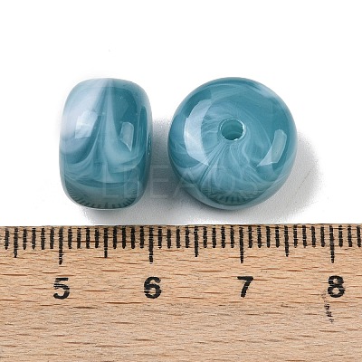 Opaque Acrylic Beads X-MACR-C037-03E-1