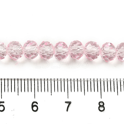 Transparent Baking Paint Glass Beads X1-DGLA-A034-T6mm-D04-1