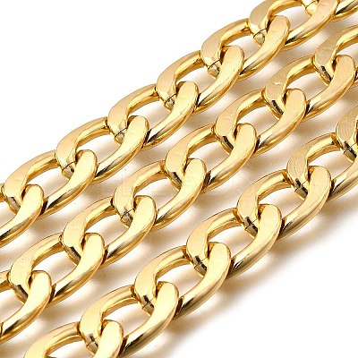 Aluminium Curb Chains CHA-F004-02G-02-1