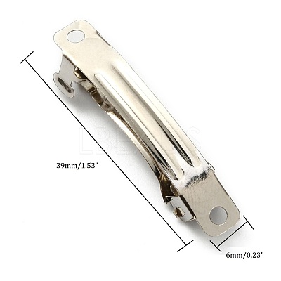 Iron Hair Barrette Findings IFIN-A171-06B-1