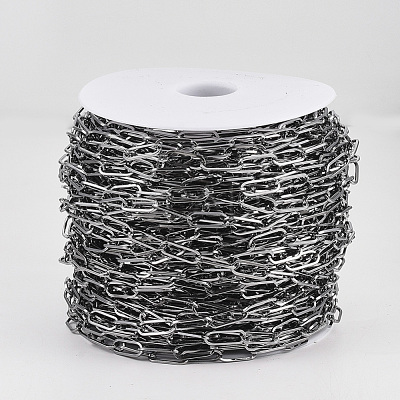 Unwelded Iron Paperclip Chains CH-S125-02A-B-1