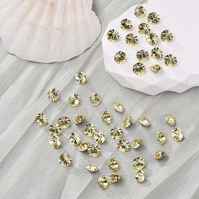 Preciosa&reg MAXIMA Crystal Round Stones Y-PRC-RBSS24-80100-1