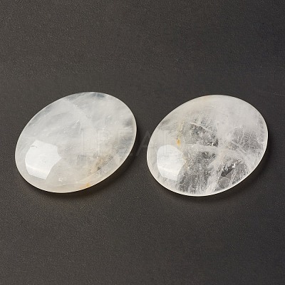 Natural Quartz Crystal Worry Stone for Anxiety Therapy G-B036-01D-1