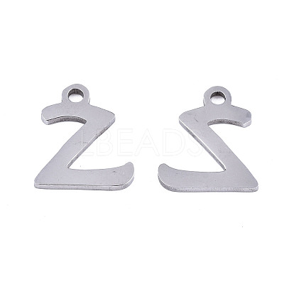 Non-Tarnish 201 Stainless Steel Charms STAS-T044-217P-Z-1