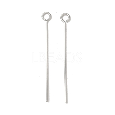 304 Stainless Steel Eye Pins STAS-K293-13P-0.6x30mm-1