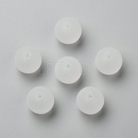 Transparent Acrylic Ball Beads FACR-R021-14mm-16-1