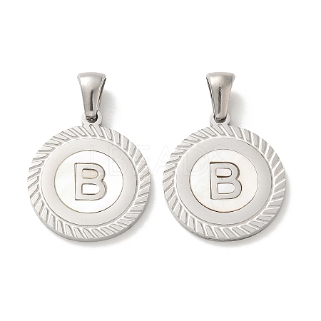 304 Stainless Steel Pendants STAS-I204-B-P-1