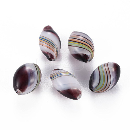 Transparent Handmade Blown Glass Globe Beads X-GLAA-T012-10-1