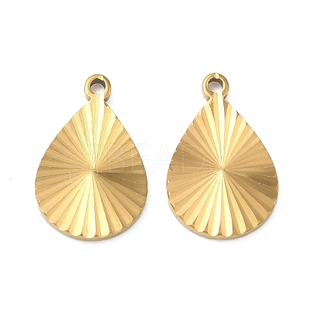 304 Stainless Steel Pendants STAS-C167-08H-G-1