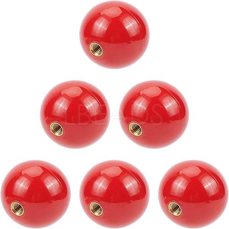 Plastic Round Beads KY-WH0001-009-1