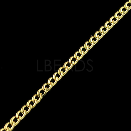 Unwelded Iron Curb Chains CH-R078-10LG-1