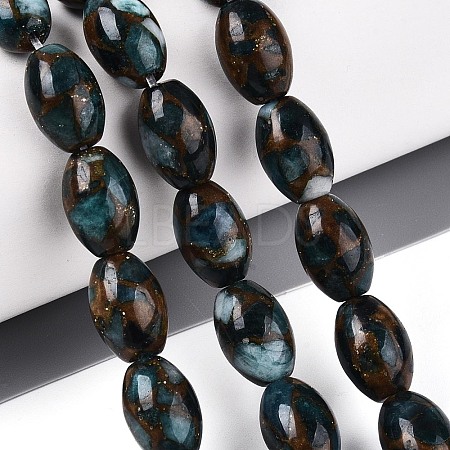 Dyed Synthetic Gemstone Beads Strands G-T144-38A-1