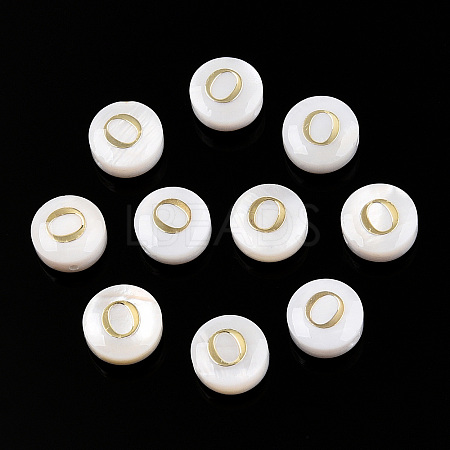 Natural Freshwater Shell Beads SHEL-N036-01O-1