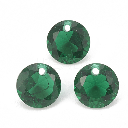 Cubic Zirconia Charms ZIRC-N033-A-02-1