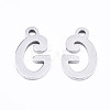 Non-Tarnish 201 Stainless Steel Charms LS-STAS-T044-217P-G-2