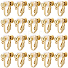 20Pcs 316 Stainless Steel Clip-on Earring Findings STAS-BBC0008-59G-7
