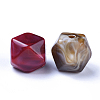 Acrylic Beads OACR-T007-09-M-2