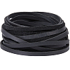 Flat Cowhide Leather Jewelry Cord LC-GF0001-10A-04-1