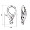 Zinc Alloy Lobster Claw Clasps LS-X-E106-4