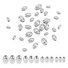 Unicraftale 32Pcs 4 Style 201 Stainless Steel Beads STAS-UN0045-49-1