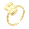 Rack Plating Brass Open Cuff Rings RJEW-S394-01G-F-2