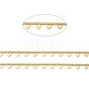 Rack Plating Brass Curb Chains CHC-I040-07G-2