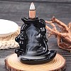 Ceramics Decorative Backflow Incense Burner Gourd Style Incense Holders Decoration Gift JX854A-3