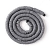 Handmade Polymer Clay Beads Strands LS-CLAY-R089-4mm-Q062-3