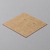 Kraft Paper Jewelry Display Cards CDIS-TAC0010-04A-2