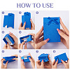 Rectangle Glitter Paper Gift Bags CARB-TAC0002-05B-5
