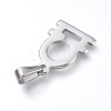 Non-Tarnish 304 Stainless Steel Pendants STAS-L210-06A-P-01-2