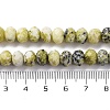 Natural Yellow Turquoise(Jasper) Beads Strands G-K380-A47-01-5