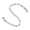 Tarnish Resistant 304 Stainless Steel Figaro Chain Bracelets BJEW-I274-03S-4