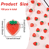 100Pcs Translucent Epoxy Resin Decoden Cabochons CRES-DC0001-01-2