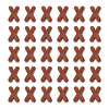 Opaque Acrylic European Beads LS-OACR-TAC0019-006X-2