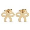 PVD Vacuum Plating 304 Stainless Steel Stud Earrings for Women EJEW-A048-05G-1