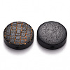 Painted Natural Wood Beads X-WOOD-N006-05H-2